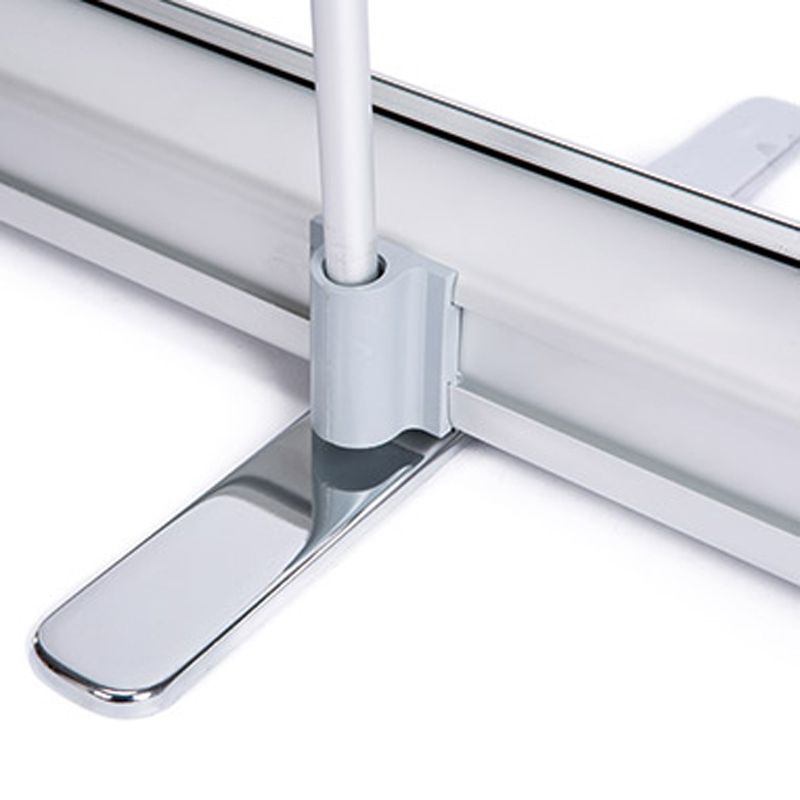 Rollbanner Evolution Silver Fußaufnahme Rollbanner Evolution Silver Fußaufnahme